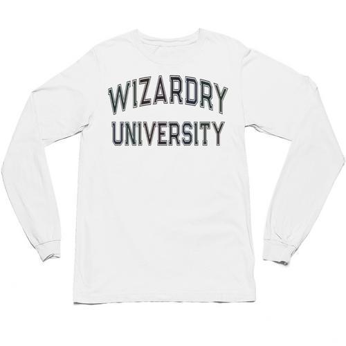 Silly Don'T Call Me WIZARDRY UNIVERSITY Introvert Sarcastic Unisex Long Sleeve T-Shirt - Raresse