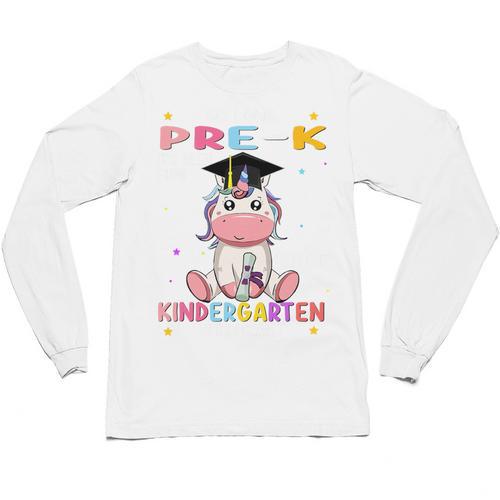 So Long Pre k Graduation 2025 Look Out Kindergarten Girls Premium Tri-Blend Unisex Long Sleeve T-Shirt - Best Gift Smart