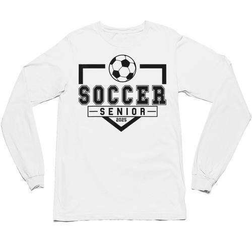 Soccer Senior Night Soccer Senior 2025 Graduation 30 Unisex Long Sleeve T-Shirt - Best Gift Smart