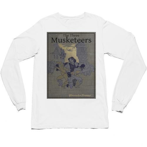 The Three Musketeers Book Cover Unisex Long Sleeve T-Shirt - Bookorys