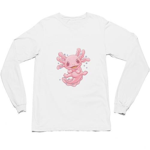I Tried People I Prefer Axolotl Salamander Introvert Unisex Long Sleeve T-Shirt - Raresse