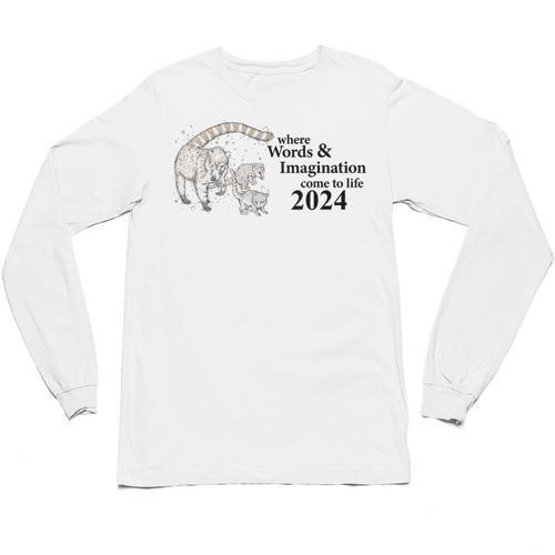 Tucson Festival Of Book TFOB 2024 Coatimundi Mascot Unisex Long Sleeve T-Shirt - Bookorys DE