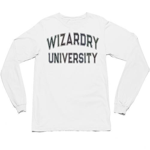 Vintage Don'T Call Me WIZARDRY UNIVERSITY Introvert Unisex Long Sleeve T-Shirt - Raresse