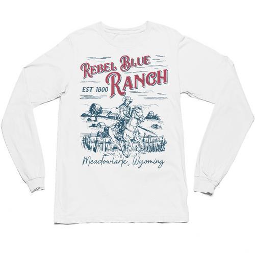 Western Book Love Cowboy Reader Bookish Bookworm Cowgirl Unisex Long Sleeve T-Shirt - Bookorys