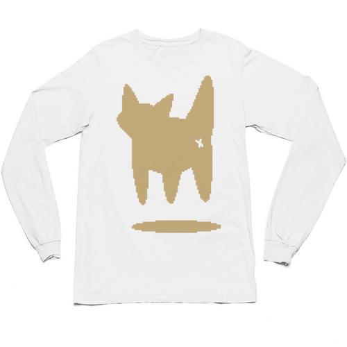 Yk2 Cat With Tomboy Tail 90s Nostalgia Downtown Indie Unisex Long Sleeve T-Shirt - Figerry