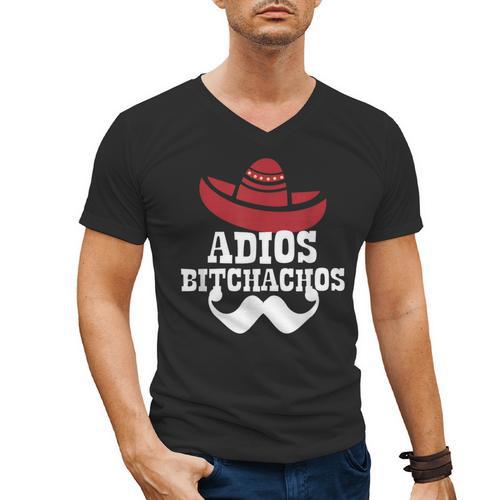 Adios Bitchachos For Graduation Or Cinco De Mayo T-Shirt Men's V-Neck T-Shirt - Best Gift Smart