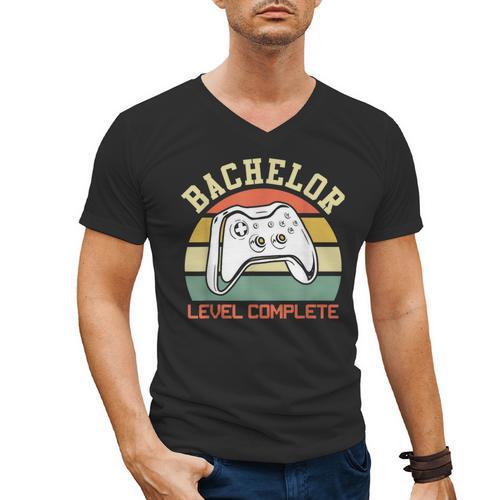 Bachelor Degree 2026 Bachelor Graduation Men's V-Neck T-Shirt - Best Gift Smart