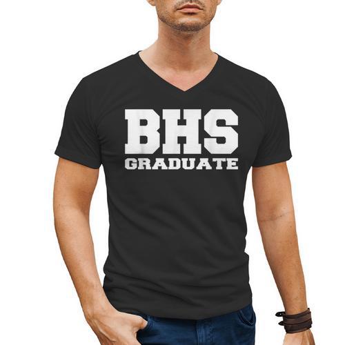 BHS High School Graduation Party Rival Game BHS Reunion Men's V-Neck T-Shirt - Best Gift Smart