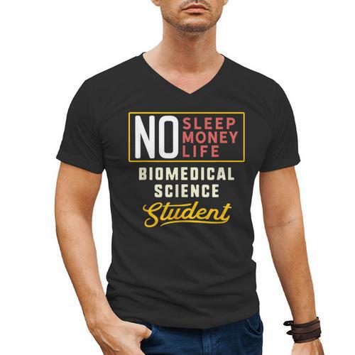 Biomedical Science Major Student Shirt Graduation Men's V-Neck T-Shirt - Best Gift Smart