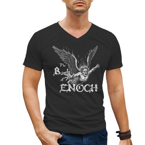 The Book Of Enoch Vintage Men's V-Neck T-Shirt - Bookorys UK
