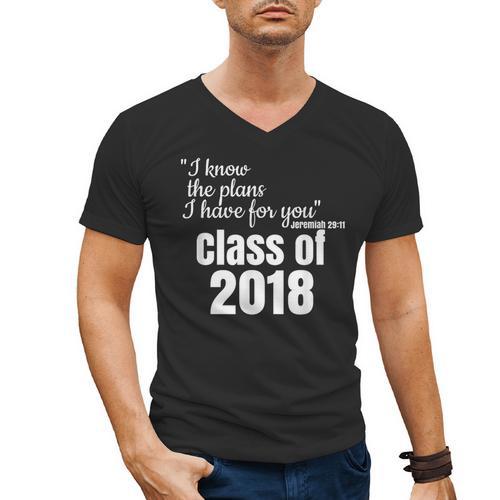Christian Graduation Jeremiah 29 Men's V-Neck T-Shirt - Best Gift Smart