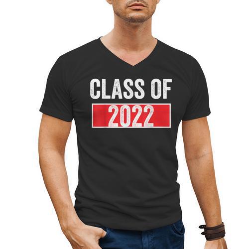 Class Of 2022 Future Graduation Tee Men's V-Neck T-Shirt - Best Gift Smart