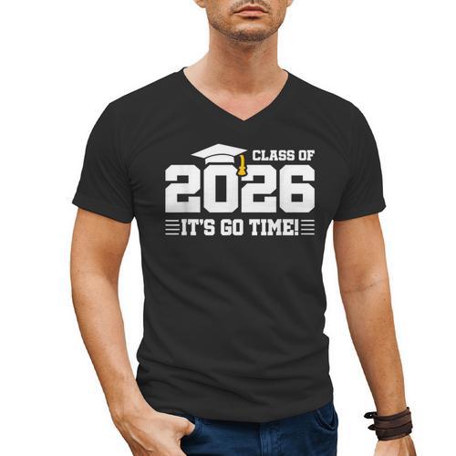 Class Of 2026 2026 School Year Class Of 2026 Graduation Men's V-Neck T-Shirt - Best Gift Smart
