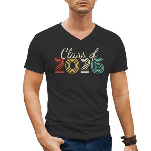 Class Of 2026 Senior Graduate 2026 Graduation Men's V-Neck T-Shirt - Best Gift Smart