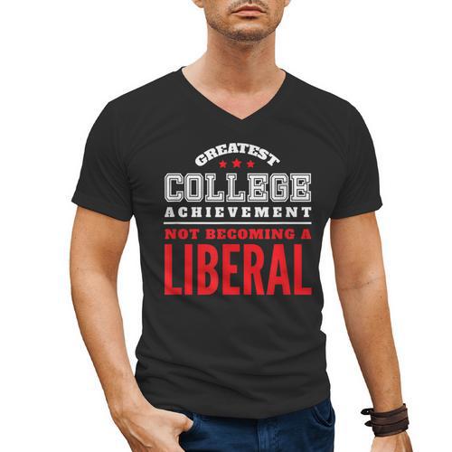 College Graduation For Conservatives Men's V-Neck T-Shirt - Best Gift Smart