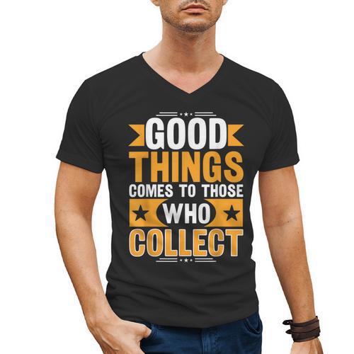 Comic Book Collector Meme Quote Men's V-Neck T-Shirt - Bookorys