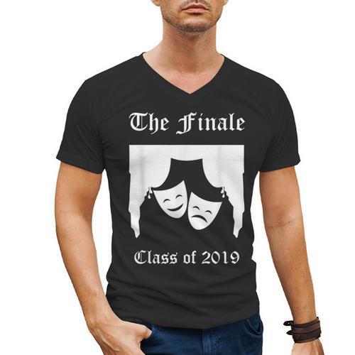 Cool Theater High School Or College Graduation Tshirt 2019 Men's V-Neck T-Shirt - Best Gift Smart