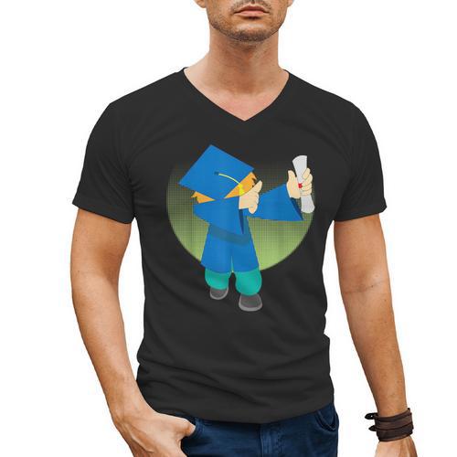Dabbing Graduation Class Of 2019 Men Women Youth T Shirt Men's V-Neck T-Shirt - Best Gift Smart