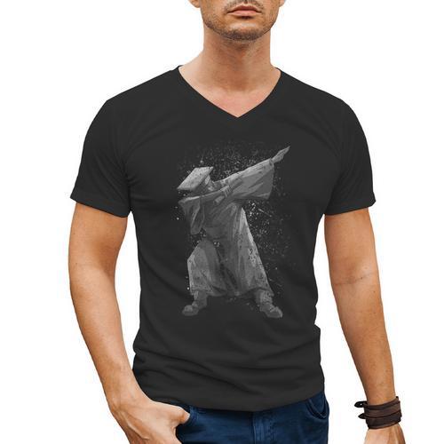 Dabbing Graduation Shirt Graduation T Shirt For Women Men Men's V-Neck T-Shirt - Best Gift Smart