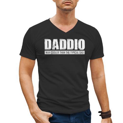 Daddio Father's Day Men's V-Neck T-Shirt - Father's Day Fun