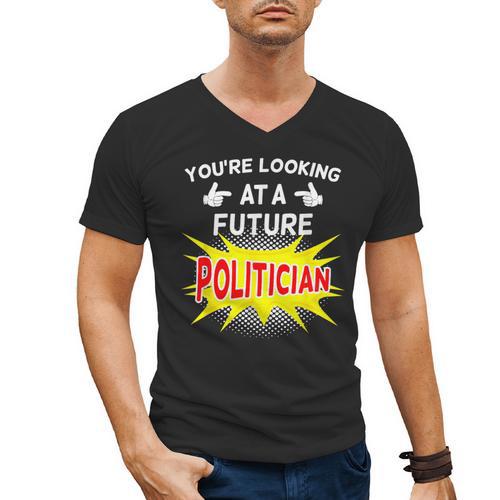 Future Politician Graduation For Kids And Graduates T-Shirt Men's V-Neck T-Shirt - Best Gift Smart