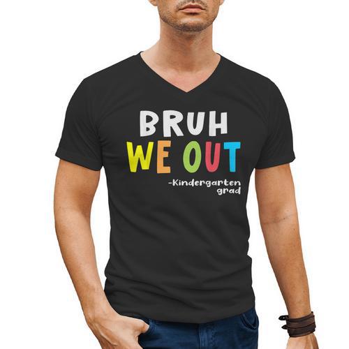 Goodbye Kindergarten Hello 1st Grade Kindergarten Graduation Men's V-Neck T-Shirt - Best Gift Smart