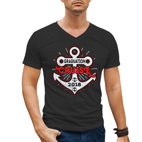 Graduation Cruise Graduation Cruise 2018 Shirt Men's V-Neck T-Shirt - Best Gift Smart