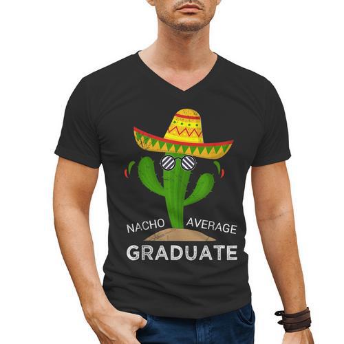 High School College Graduate Graduation Men's V-Neck T-Shirt - Best Gift Smart