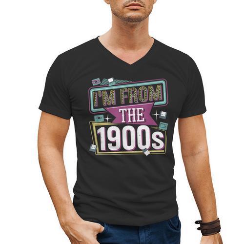 I'm From The 1900s Men's V-Neck T-Shirt - Figerry