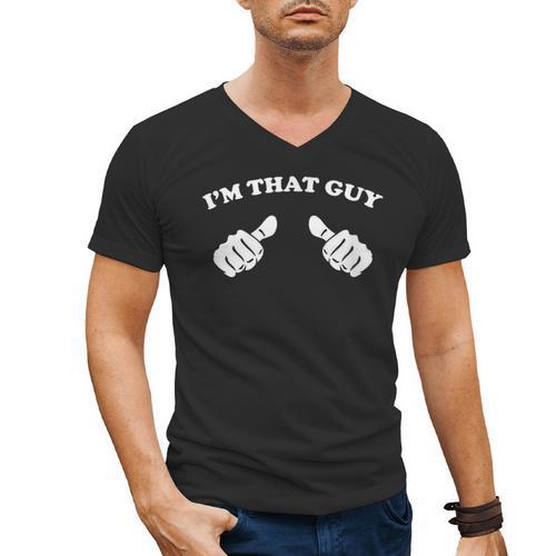 I'm That Guy Cool And Tee Shirt For Dad Men's V-Neck T-Shirt - Father's Day Fun