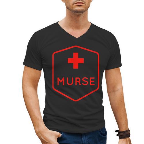 Murse Shirt Perfect For Male Nurse Graduation Men's V-Neck T-Shirt - Best Gift Smart