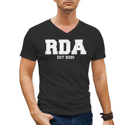 RDA Est 2028 Registered Dental Assistant Student Graduation Men's V-Neck T-Shirt - Best Gift Smart