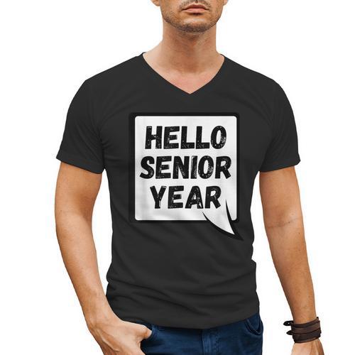 Seniors Class Of 2026 Back To School Graduation Men's V-Neck T-Shirt - Best Gift Smart