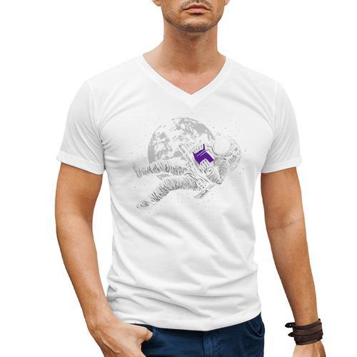 Books Are Always Better Positive Quotes Bookworm Positivity Premium Tri-Blend Men's V-Neck T-Shirt - Bookorys DE