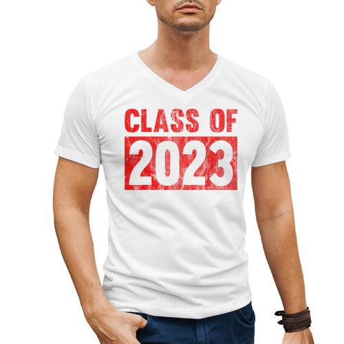 Class Of 2023 Future Graduation Tee Men's V-Neck T-Shirt - Best Gift Smart