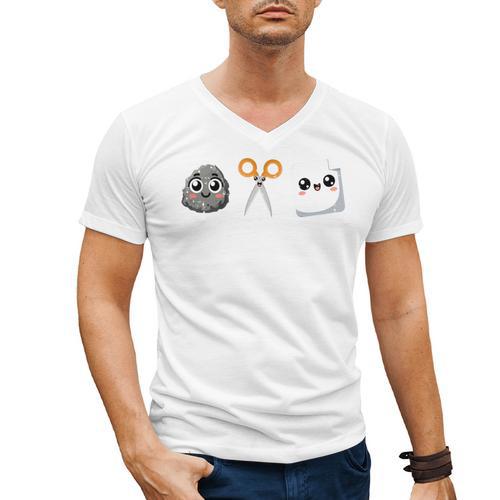 Nothing Beats Reading Bookworm Librarian Book Nerd Men's V-Neck T-Shirt - Bookorys