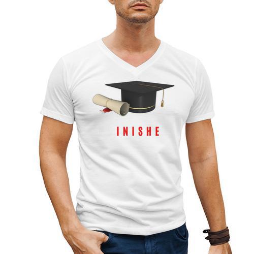 PhD Graduation Celebration For Finished Phd Grad Men Women Men's V-Neck T-Shirt - Best Gift Smart