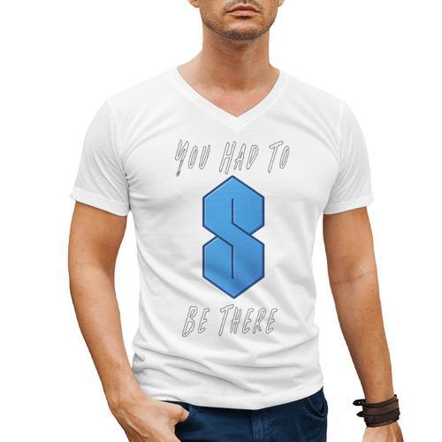 You Had To Be There S Nostalgia Premium Tri-Blend Men's V-Neck T-Shirt - Figerry
