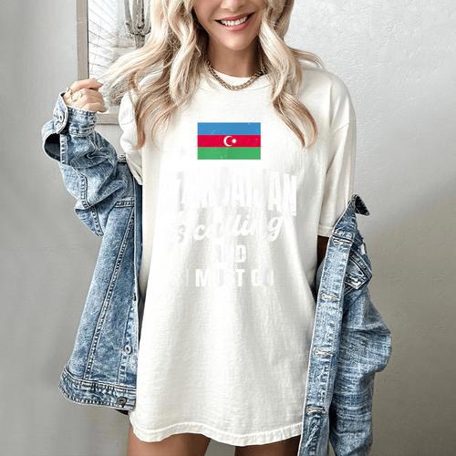 Azerbaijan Lover Saying Azeri Nostalgia Women's Comfort Colors T-Shirt - Figerry