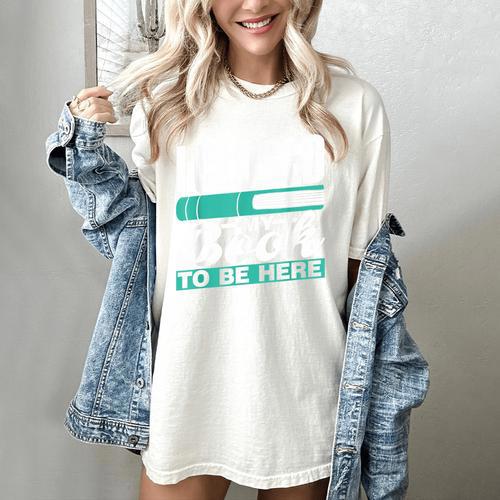 I Closed My Book To Be Here Read Readers Reader Reading Women's Comfort Colors T-Shirt - Bookorys