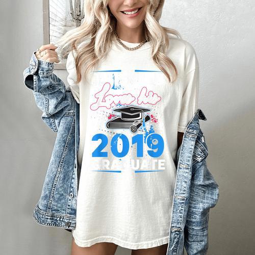 Dad Of a 2019 Graduate Shirt Proud Dad Graduation Grad Shirt Women's Comfort Colors T-Shirt - Best Gift Smart