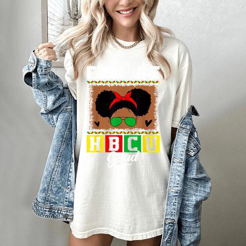 Future HBCU Grad HBCU Tomorrow Girl Graduation Kids Women's Comfort Colors T-Shirt - Best Gift Smart