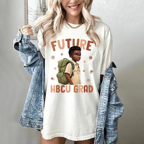 Future HBCU Grad History Month Graduation Boys Kids Women's Comfort Colors T-Shirt - Best Gift Smart