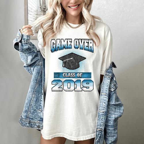 Graduation Shirt Class Of 2019 High School College Women's Comfort Colors T-Shirt - Best Gift Smart