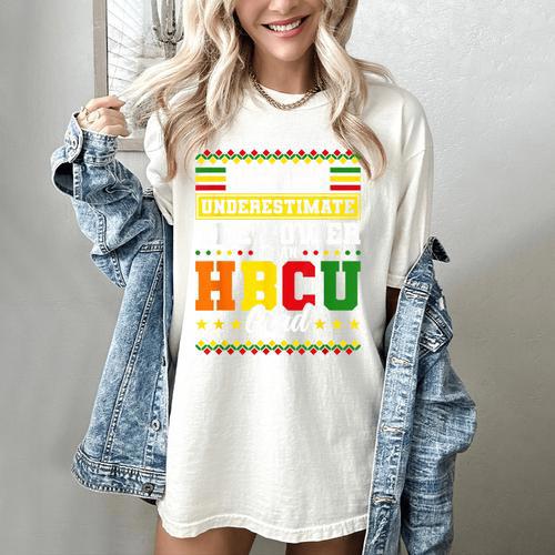 HBCU Grad Historically College Graduation Women's Comfort Colors T-Shirt - Best Gift Smart