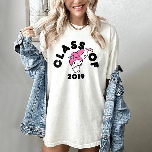 My Melody Class Od 2019 Graduation Seniors Women's Comfort Colors T-Shirt - Best Gift Smart