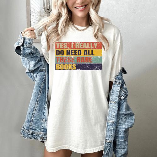 Rare Book Collector Antiquarian Antique Books Collecting Women's Comfort Colors T-Shirt - Bookorys DE