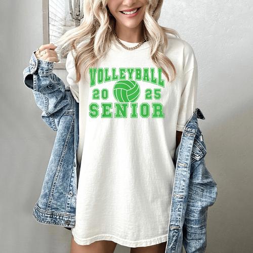 Volleyball Senior Night Volleyball Senior 2025 Graduation 16 Women's Comfort Colors T-Shirt - Best Gift Smart