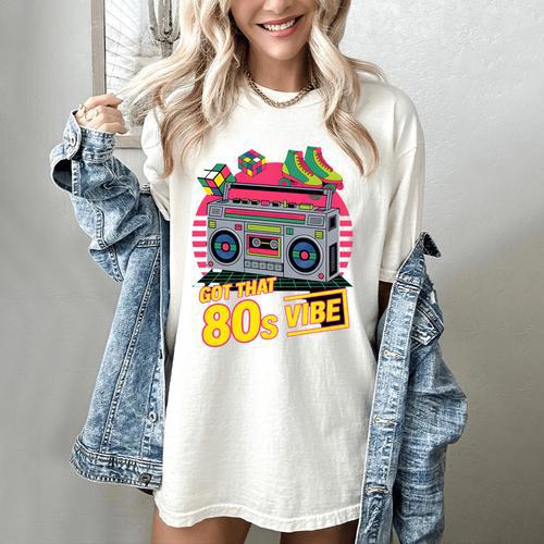 1980s 80s Reunion Nostalgia Memories Music School Grew Up Premium Tri-Blend Women's Comfort Colors T-Shirt - Figerry
