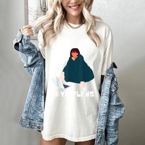 Can't Have Plans Introvert Staying Home Women's Comfort Colors T-Shirt - Raresse